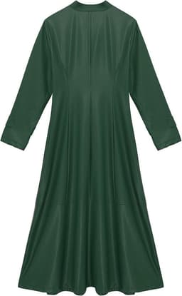 Lange PVC Lakleren Trenchcoat Jas voor Dames en Heren - Strakke Party Kostuum — thumbnail 3