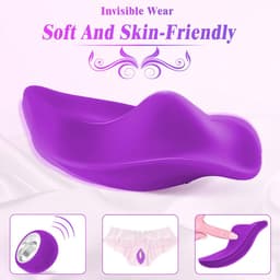 Panty Vibrator voor Vrouwen – Draagbare Clitorisstimulator met Afstandsbediening & APP – 12 Vibratiestanden – Stil & Discreet – Seksspeeltje voor Koppels — thumbnail 2