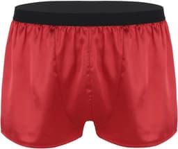 Heren boxershorts – Stretch pyjamabroek – Korte hot pants en shorts – Zomerondergoed — thumbnail 1
