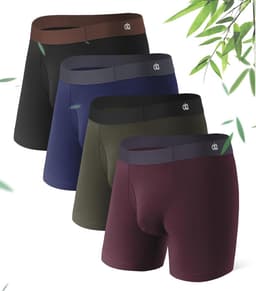 Comfortabele Heren Boxershorts met Zak - Microvezel & Modal Ondergoed Multipack — thumbnail 5