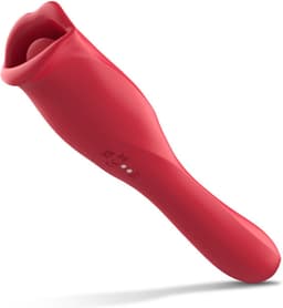 Teazers - Vibrator met Likkende Clitoris Stimulator - Vibrators voor Vrouwen - Sex Toys voor Vrouwen - Vibrators - Dildo’s - Clitoris Stimulator - Tong Vibrator - Rood — thumbnail 7