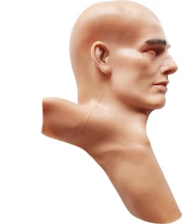 BamBella® - Masker - Realistische man - SIliconen Mask Anoniem heren bijna echt — thumbnail 12