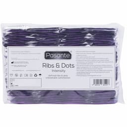 Pasante Ribs & Dots Intensity Condooms - 144 stuks — thumbnail 3