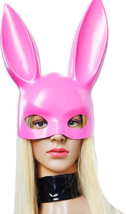 BamBella ® - Masker Erotische Sex Bunny Roze Konijn sexy Rollenspel kleding accessoire — thumbnail 6