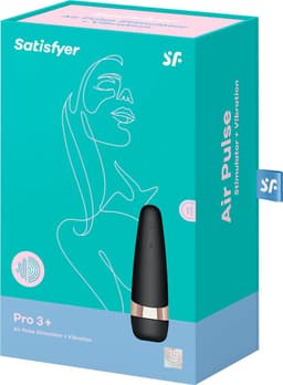 Satisfyer Pro 3 Plus Vibration, drukgolven en vibratie, 2 gescheiden motoren, accutechnologie, waterdicht — thumbnail 21