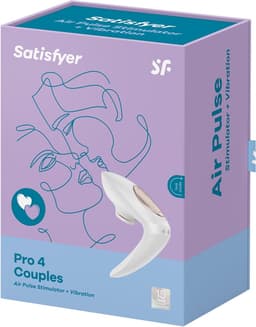 Satisfyer Pro 4 Couples (koppel vibrator) - 11.5 cm, waterdicht (IPX7) — thumbnail 5