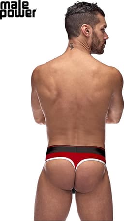 Male Power Panel Thong black L/X — thumbnail 5