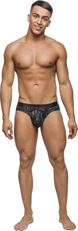 Male Power Insert Bikini - Black M — thumbnail 3