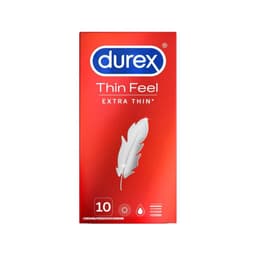 Durex - Condooms Thin Feel Extra Dun 10 st. — thumbnail 10