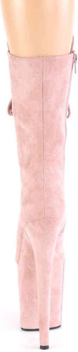 Pleaser - FLAMINGO-1050FS Plateau Laarzen, Paaldans schoenen - Paaldans schoenen - 35 Shoes - Roze — thumbnail 4