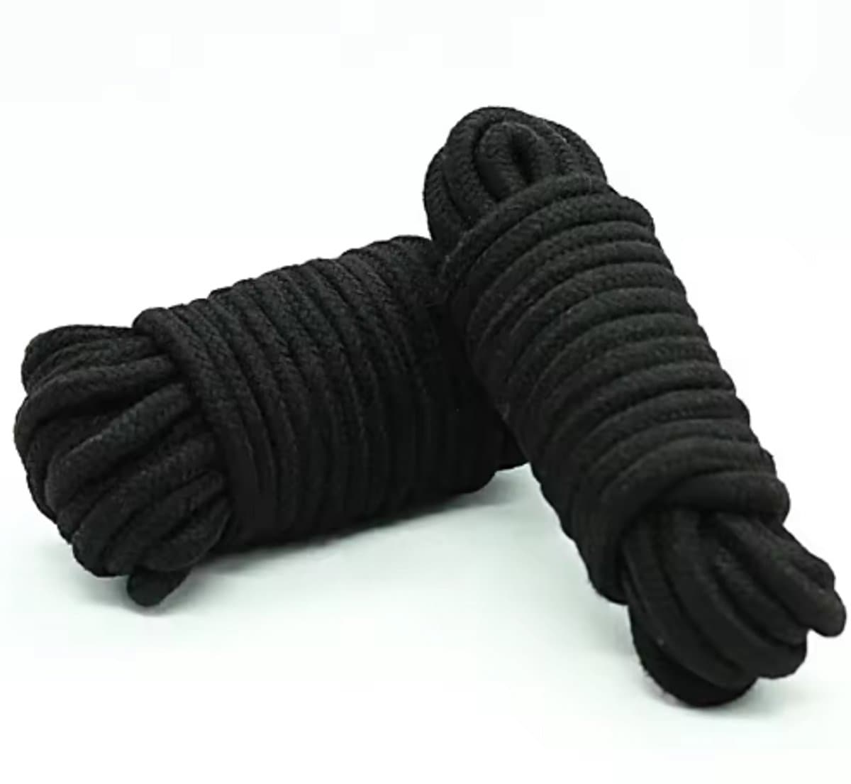 Scoby - Bondage - Touw voor bondage - BDSM spel - Zwart touw - Erotiek - Erotisch spel - Vastbinden - Partner vastbinden - Boeien - 2x 10Meter - Zwart — afbeelding 1