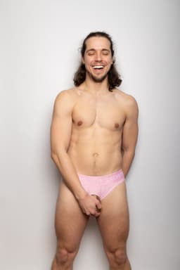 SUKREW U-Style Brief Summer Pink - MAAT S - Erotisch Heren Ondergoed - Slip voor Man - Sexy mannen Slip — thumbnail 6