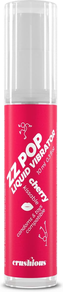 Liquid Vibrator met Kersen Smaak - 10 ml — thumbnail 1