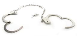 Pipedream Fetish Fantasy HandBoeien Metal Leg Cuffs zilver — thumbnail 5