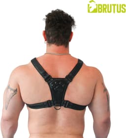 Brutus Vegan Bulldog Harnas - Zwart - Maat L/XL — thumbnail 8