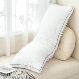 Comfortabel Memory Foam Body Kussen in Wit — thumbnail 2