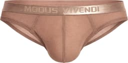 MODUS VIVENDI Mesh Through Classic Brief Skin - MAAT XL - Erotisch Heren Ondergoed - Slip voor Man - Sexy mannen Slip — thumbnail 1