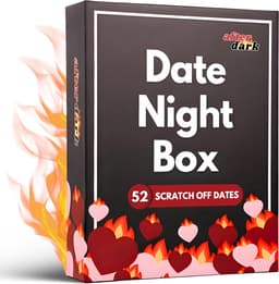 Date Night Box - Intieme Spel - Romantische Avonden - 52 Kras Ideeën - 14 x 11 x 3 cm — thumbnail 1