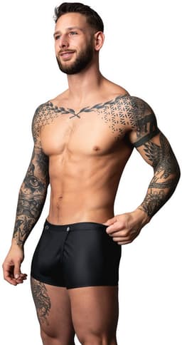 Male Power Sexy Snap Off Short - Zwart - Maat M — thumbnail 1