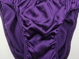 Heren Satijnen Slips Bikini Ondergoed Bulge Verbeterend — thumbnail 3
