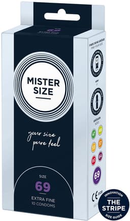 MISTER SIZE 69 Ultra Dunne XXXL condooms 10 stuks (verkrijgbaar in 7 maten) — thumbnail 7