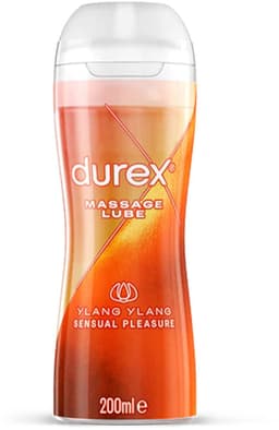 Durex Massage Olie en Glijmiddel 2-in-1 - Sensual met Ylang Ylang - 200ml x6 — thumbnail 17