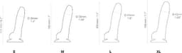 Strap-On-Me - Soft Realistic - Dildo Met Zuignap - Zwart - Maat XL — thumbnail 4