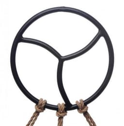 Black Line - Shibari Bondage Suspension Ring - Zwart — thumbnail 2