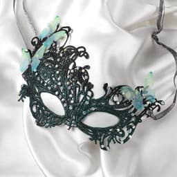 Luxe Steampunk Masker met Kant voor Heren en Dames - Vintage Carnaval & Feest Accessoire — thumbnail 3