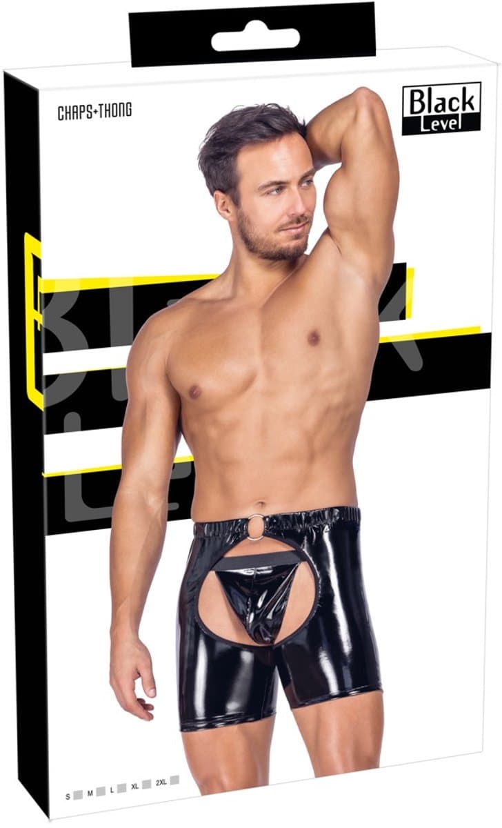 Men's Vinyl Chaps M — afbeelding 1