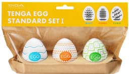 Tenga Variety Pack No. 1 - 3 Egg Masturbators - 3 Structuren - 3 Sensaties — thumbnail 2