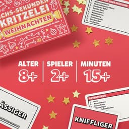 Tekenspel Kerst - Feestspel - Gezellig Samenzijn - Razendsnel - 2-14 spelers — thumbnail 4