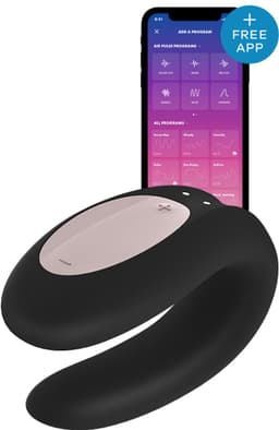 Satisfyer 'Double Joy', 9 cm, met app — thumbnail 24