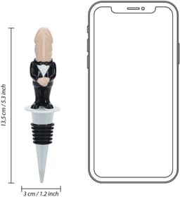 Groom Bottle Stopper — thumbnail 3