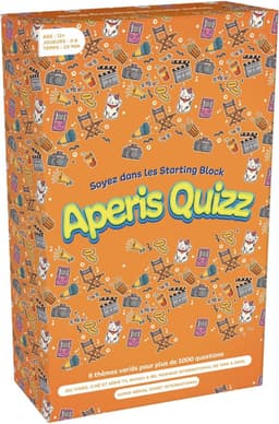 Aperitief Spel - Quiz Spel - Gezelligheid Spel - Franse Vragen - 26.5x16.5x5cm — thumbnail 1