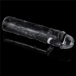 LoveToy - Flawless - Transparante Penis Sleeve - 19 cm — thumbnail 2