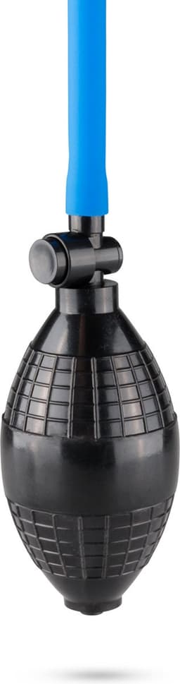 EasyToys - Penispomp met Knijpbal - Penispompen - Penis Pomp - Sex Toys voor Mannen - Transparant met Blauw — thumbnail 5
