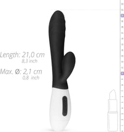 Teazers - Tarzan Vibrator - Oplaadbaar - G-Spot Vibrator - Vibrators voor Vrouwen - Sex Toys voor Vrouwen - Vibrators - Clitoris Stimulator - Zwart — thumbnail 9