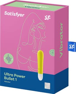 Satisfyer, minivibrator, 'Ultra Power Bullet 1', 10,5 cm, waterdicht, oplaadbaar, medische siliconen — thumbnail 5