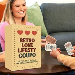 Liefdesbonnen Set - Romantische Kaarten - Liefde Tonen - Vintage Ontwerp - 24 Stuks - A — thumbnail 5