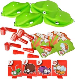 Kikkerspel Tongspel - Interactief Spel - Feestjes Spelen - Snelheidsspel - Voor 2 of 4 spelers - Meerdere kleuren — thumbnail 5