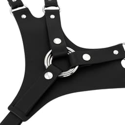 No-Parts - Blake Strap-on Harnas - Zwart — thumbnail 2