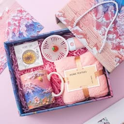 Dames Cadeauset - Verrassingsbox - Cadeau Geven - 10 Delige Set - 800 gram - Multicolor — thumbnail 4