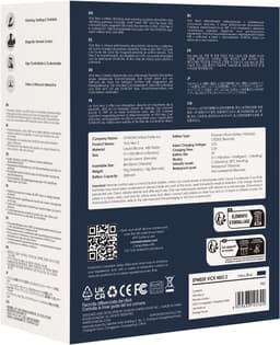 SVAKOM - Vick Neo 2 - Prostaat Vibrator, App Besturing - Marine Blauw — thumbnail 5