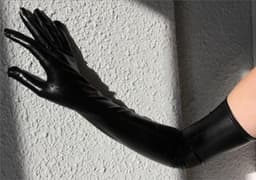 Patrice Catanzaro Handschoenen -S- Gant Zwart — thumbnail 1