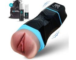 DailyPlay Automatische Masturbator voor Man – Electrisch - Pocket Pussy - Blowjob Simulator - Kunst Vagina – Sex Toys Mannen – Nep Kut