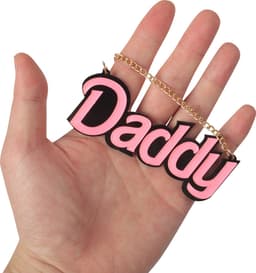 Banoch | Daddy halsband - hanger met goudkleurige ketting — thumbnail 2