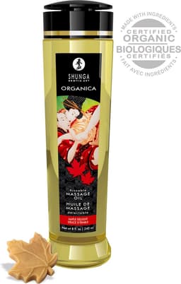 Organica Massage Olie Maple Delight 240 ML — thumbnail 2