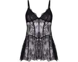 Hunkemöller Babydoll Cecilia Zwart
