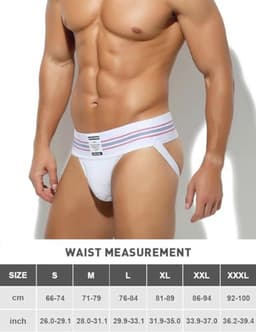 Sportieve mannen jockstrap - comfortabele string slip voor heren — thumbnail 3